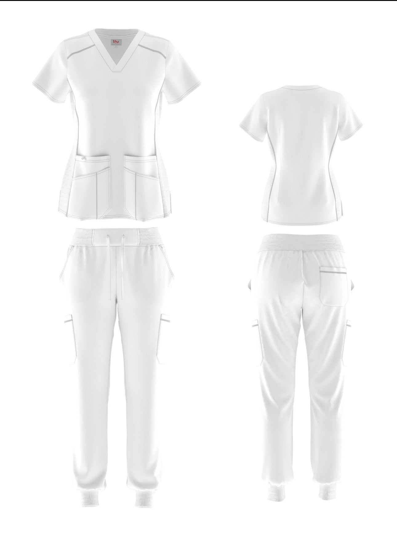 Jogger 2 Piece Scrub Set