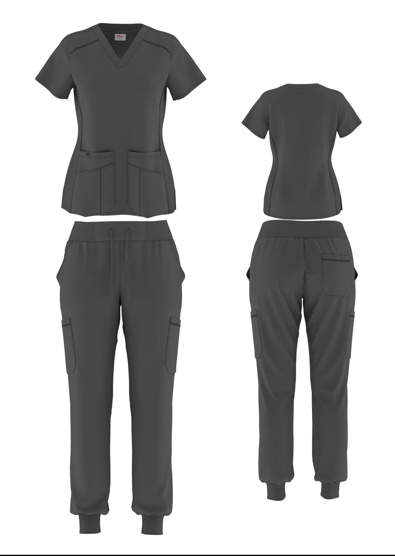 Jogger 2 Piece Scrub Set