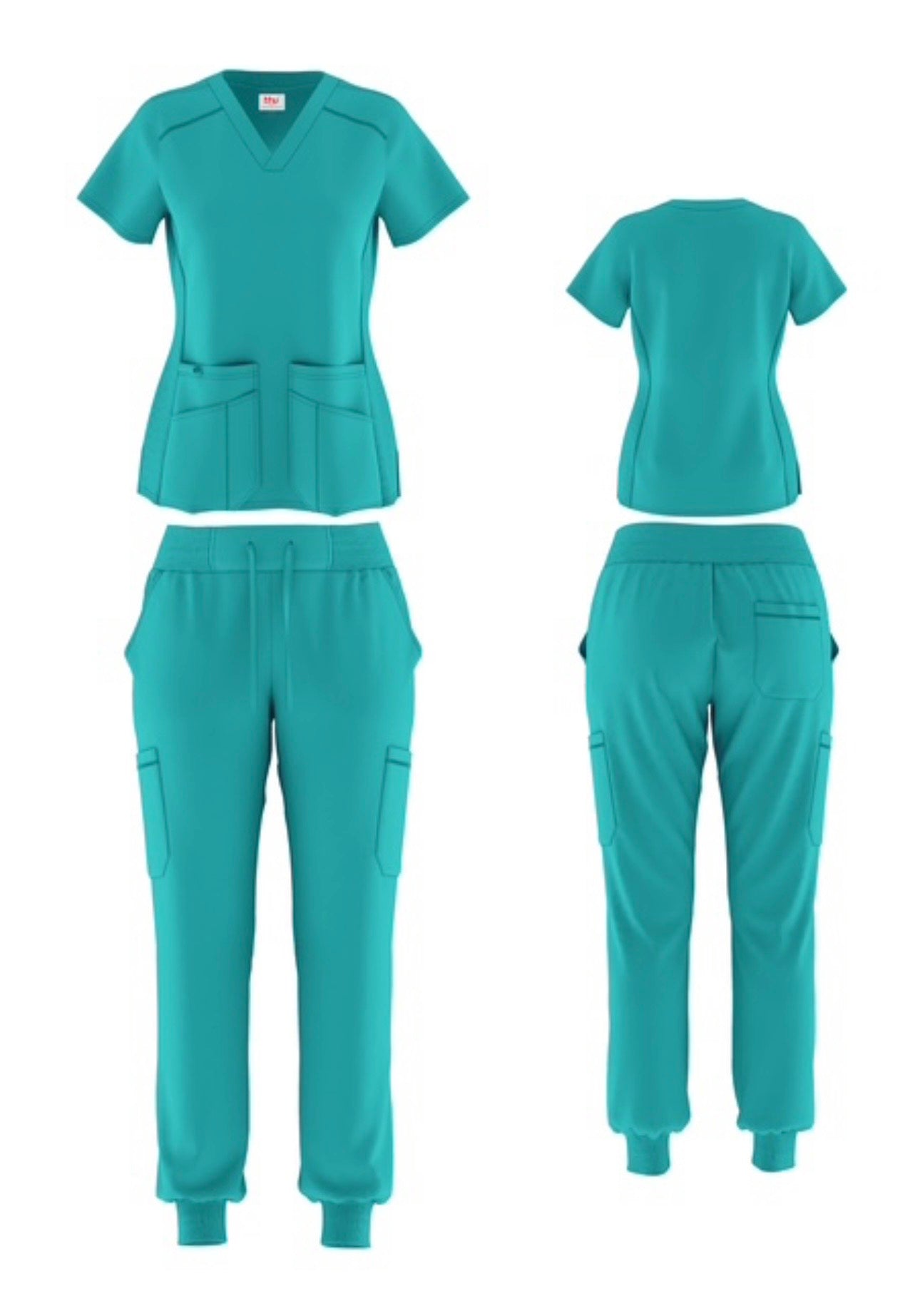Jogger 2 Piece Scrub Set